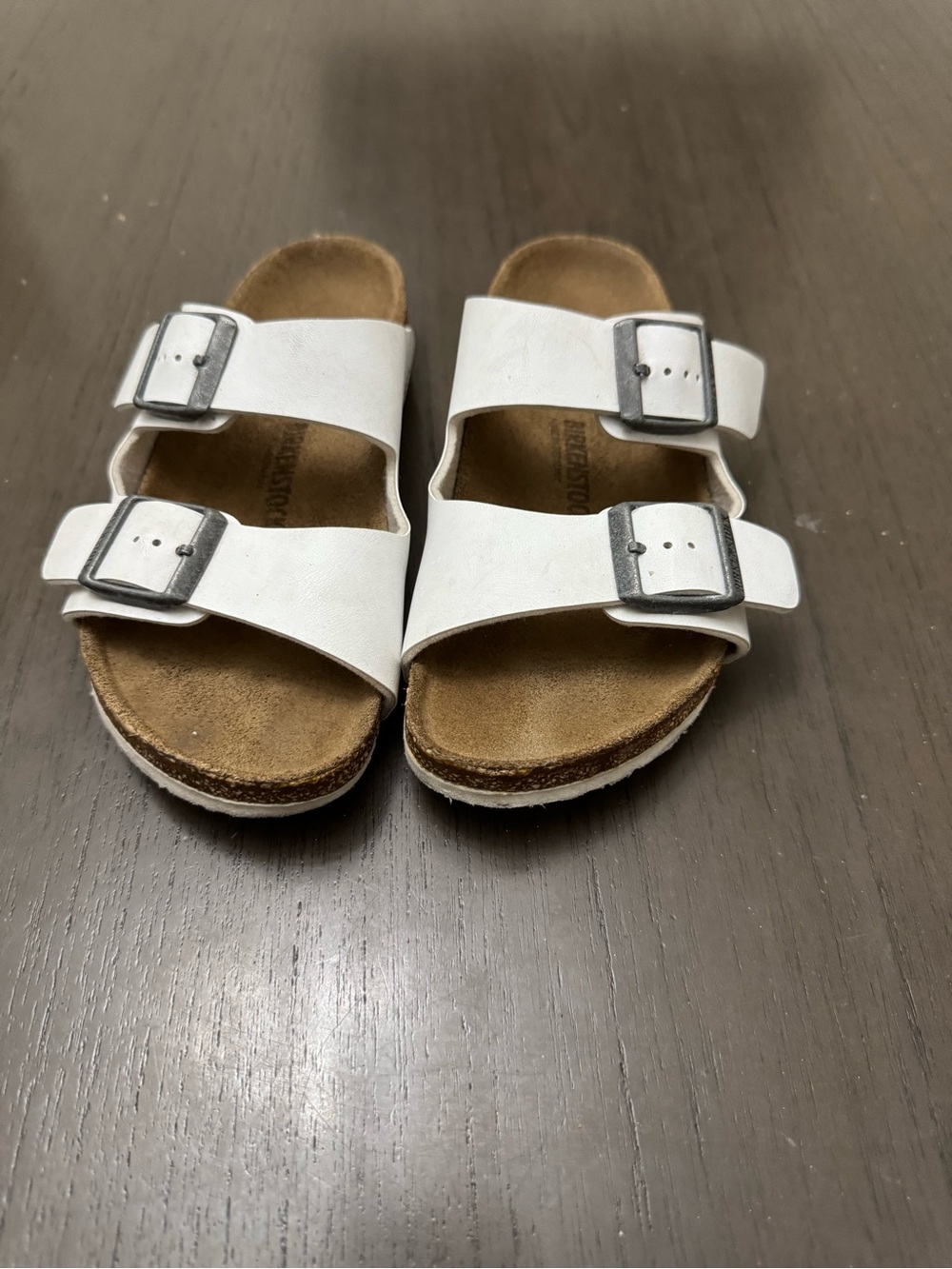 Birkenstock Size 33 (big kids 2) White Arizona